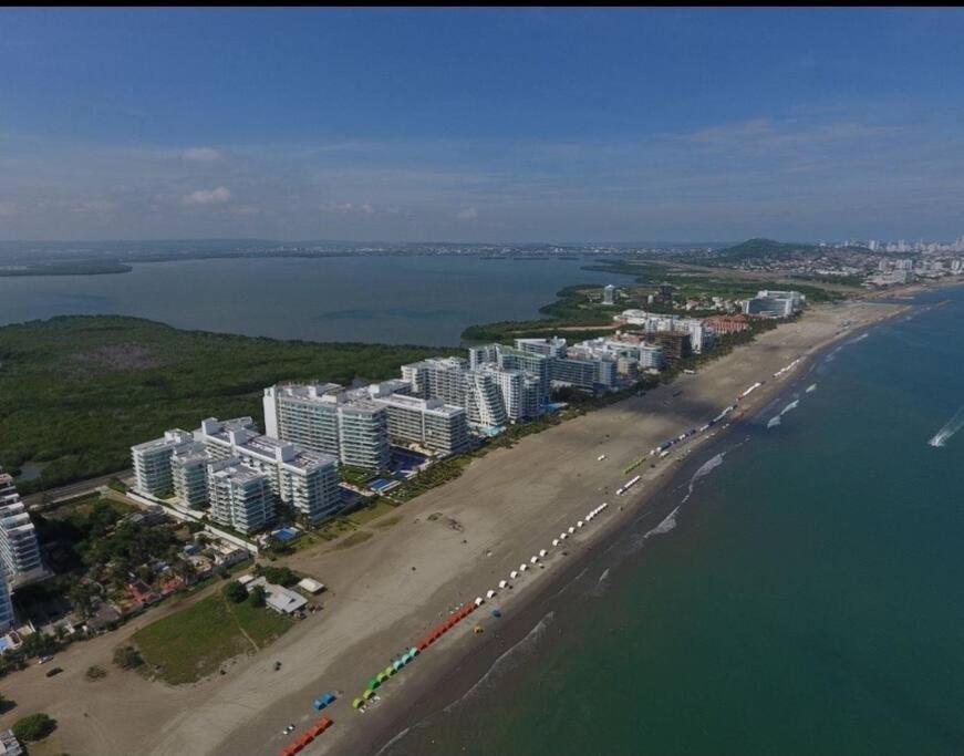 Hermoso Apartamento Con Todas Las Comodidades Acceso Directo A La Playa Morros Epic Sector La Boquilla Cumple Protocolos De Bioseguridad Cartagena Dış mekan fotoğraf