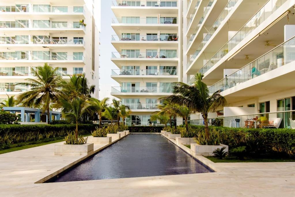 Hermoso Apartamento Con Todas Las Comodidades Acceso Directo A La Playa Morros Epic Sector La Boquilla Cumple Protocolos De Bioseguridad Cartagena Dış mekan fotoğraf